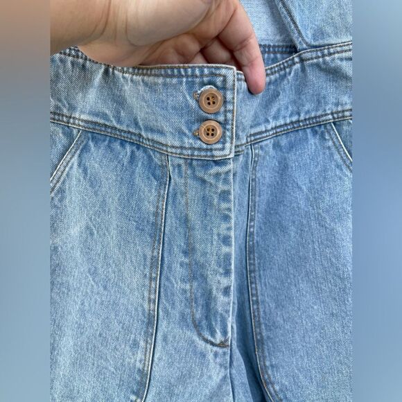 Saylor Nia denim Jumpsuit overall size small - Picture 7 of 15